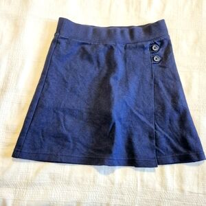 Cat & Jack girls size 6 6X blue skirt with modesty shorts EUC